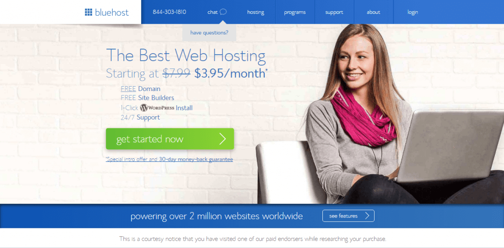 Best Web Hosting Services bluehost