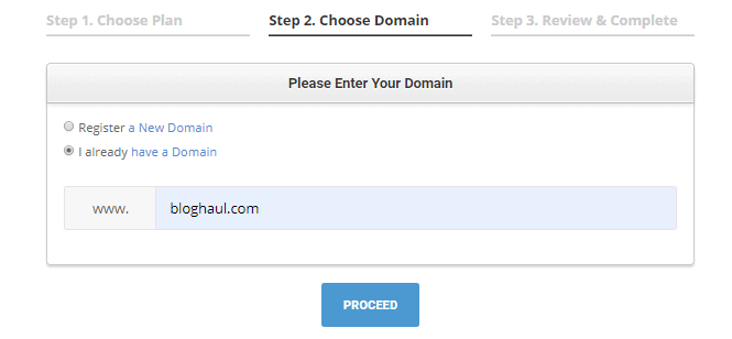 choose a domain name