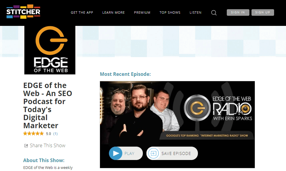 Edge of the Web Radio Podcast