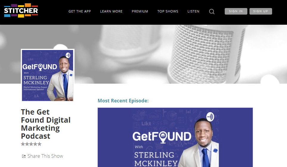 get found Digital Marketing podcast