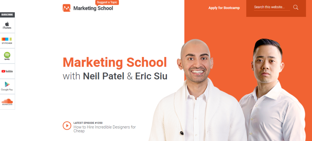 Marketing school podcast