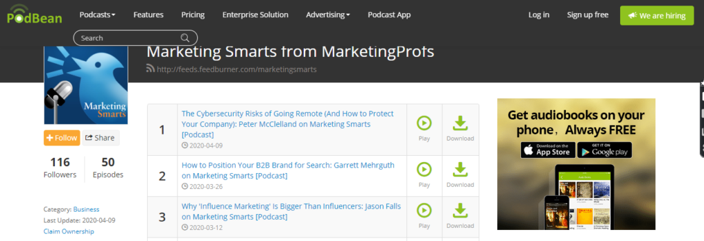 Marketing Smarts Podcast