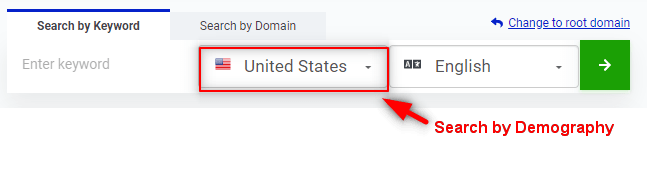 search by demography