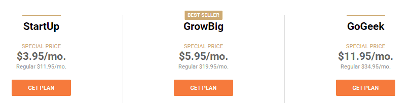 siteground hosting plans